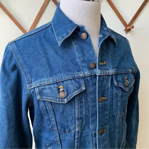 Vintage 70s 80s Denim Jacket Made In USA